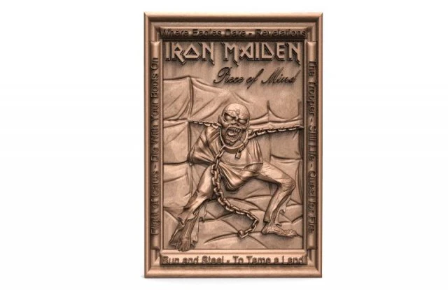 Iron Maiden Eddie Piece of Mind CNC 3D Druckmodell .c4d .max .obj .3ds .fbx .stl .blend 