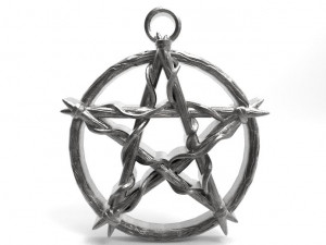 pentagram knot pendant 3D 打印模型