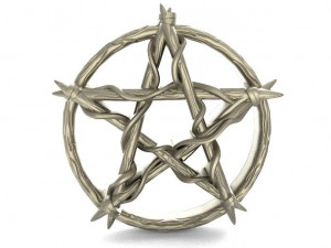 pentagram knot pendant 3D 打印模型