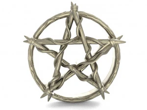 pentagram knot pendant 3D Print Model