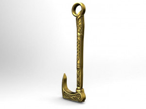 viking axe pendant Modèles 3D en vedette