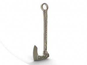 viking axe pendant Modèles 3D en vedette