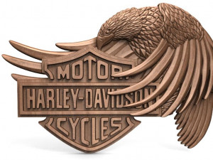 harley davidson cnc 6 3D Print Model