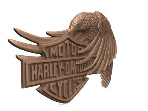 harley davidson cnc 6 Model do druku 3D
