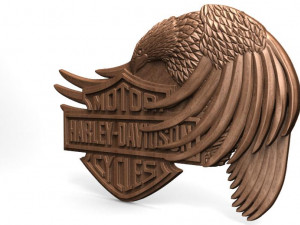 harley davidson cnc 6 Model do druku 3D