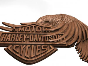 harley davidson cnc 6 3D Print Model