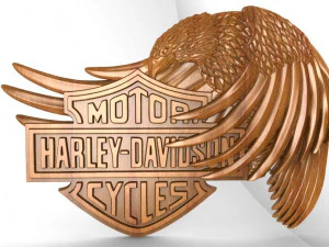 harley davidson cnc 6 3D Print Model