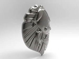 frog pendant 2 3D Print Model