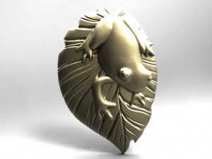 frog pendant 2 3D Print Model