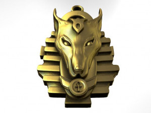 anubis pendant 2 3D Print Model