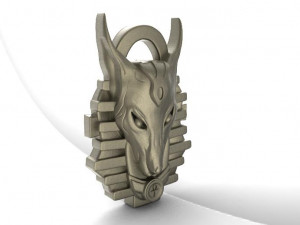 anubis pendant 2 3D Print Model