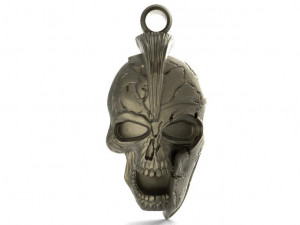 spartan skull pendant 3D Print Model