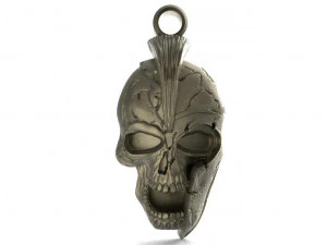 spartan skull pendant 3D Print Model