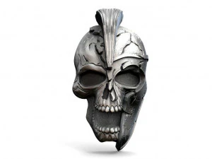 spartan skull pendant 3D Print Model