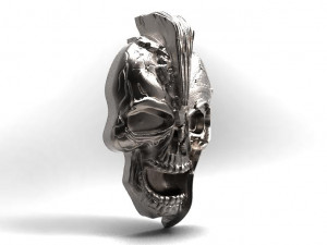 spartan skull pendant 3D Print Model