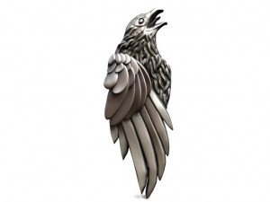 crow pendant Modèles 3D en vedette