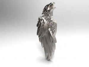 crow pendant 3D Print Model