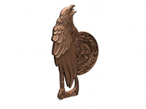 viking crow cnc 3D Baskı Modeli