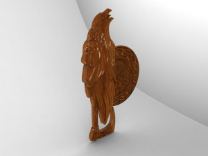 viking crow cnc 3D Baskı Modeli