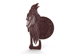 viking crow cnc 3D Baskı Modeli