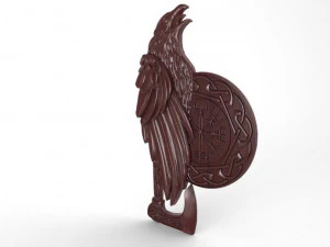 viking crow cnc 3D Print Model