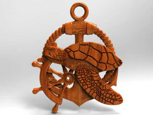 turtle cnc 2 3D Print Model