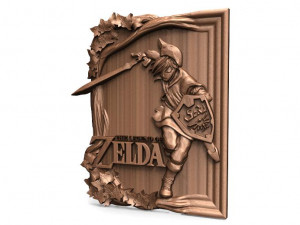 zelda link cnc 4 Modelo de impresión 3D