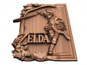 zelda link cnc 4 Modelo de impresión 3D