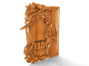 zelda link cnc 4 Modelo de impresión 3D