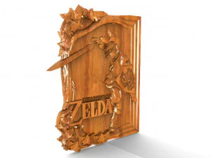 zelda link cnc 4 3D Print Model