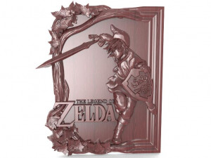 zelda link cnc 4 Modelo de impresión 3D
