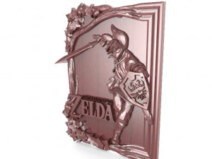 zelda link cnc 4 3D Print Model