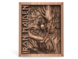 Iron Maiden Eddie Angst vor der Dunkelheit CNC 3D Druckmodell