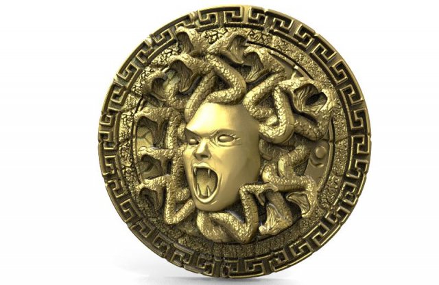 medusa pendant Modèles 3D en vedette .c4d .max .obj .3ds .fbx .stl .blend 