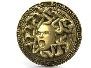 medusa pendant 3D Print Model