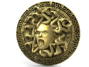 pingente de medusa Modelo de Impressão 3D