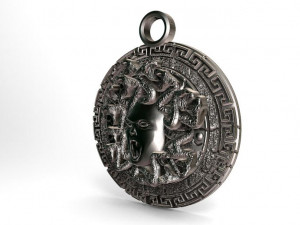 medusa pendant Modèles 3D en vedette