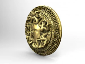 medusa pendant 3D Print Model