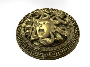 medusa pendant Modèles 3D en vedette