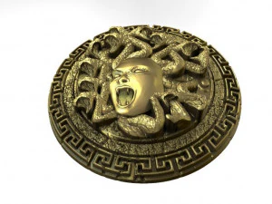 medusa pendant 3D Print Model