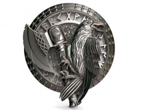 viking crow pendant 2 Modèles 3D en vedette