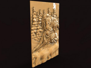 wolf cnc Modelo de Impressão 3D