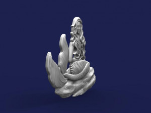 mermaid cnc 3 3D Print Model