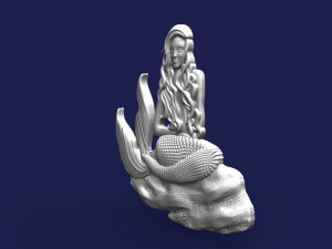 mermaid cnc 3 3D Print Model