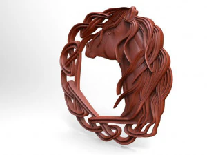 celtic horse 2 cnc 3D Print Model
