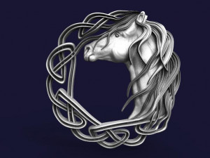celtic horse 2 cnc Modelo de impresión 3D