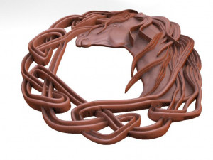 celtic horse 2 cnc Modelo de impresión 3D