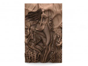 mermaid cnc 4 3D Print Model