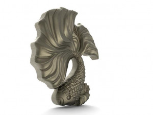 betta fish pendant 3D Принт Модель