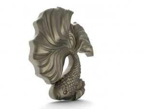 betta fish pendant 3D Print Model